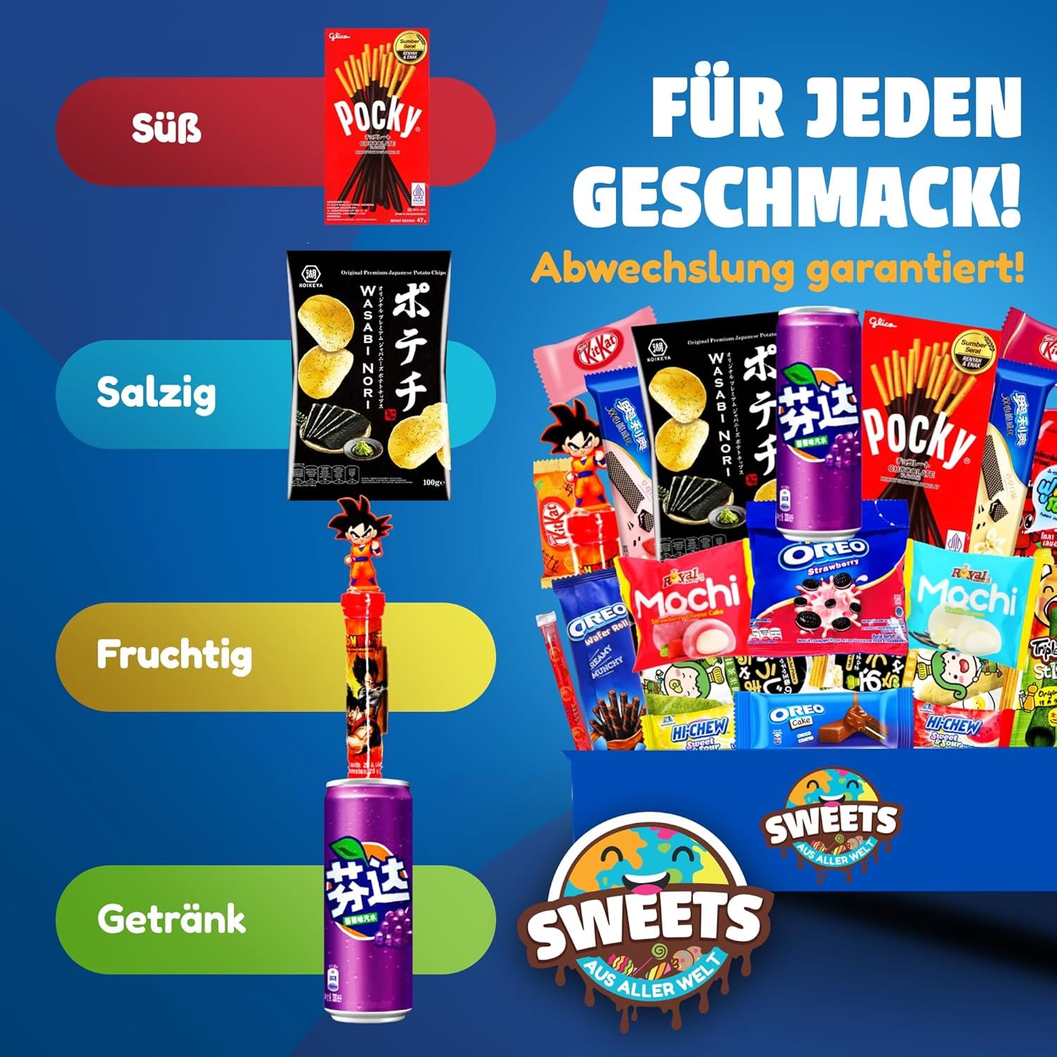 Asiatische Süßigkeiten Box XL - Leckere Japanische, koreanische, Vietnamesische & weitere Snacks von Sweets aus aller Welt - Image 6